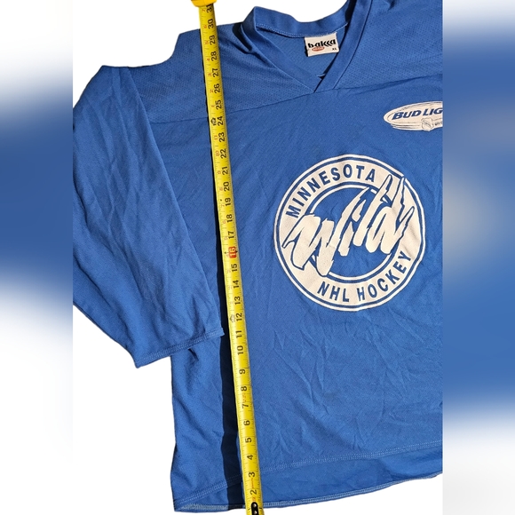 MN Wild Bud Light Bakka practice jersey XL - Picture 2 of 6